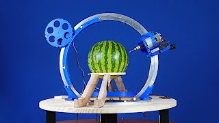 Thumbnail for Building a Watermelon Carving Robot with my 200IQ big brain | Gonkee