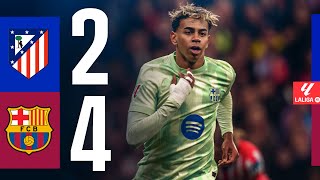 Thumbnail for ATLETICO MADRID 2 vs 4 FC BARCELONA | LALIGA 2024/25 MD28 (WITH COMMENTARY) | FC Barcelona
