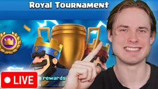 Thumbnail for LAST DAY DOUBLE EVO GLOBAL TOURNEY! | Juicy - Clash Royale