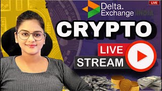 Thumbnail for CRYPTO LIVE TRADING || 18 N0V || @thetradingfemme #crypto #deltacryptolive #livetrading | The Trading Femme