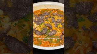Thumbnail for Spicy carbonara ramen with truffle | Lisa Nguyen