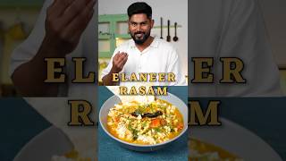 Thumbnail for A rich history for a simple dish as this!🫨 refreshing elaneer + wholesome rasam | Cookd