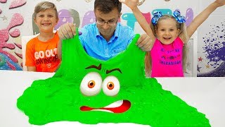 Thumbnail for Diana and Roma make a Giant slime | ✿ Kids Diana Show