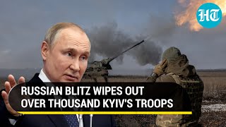 Thumbnail for Russia onslaught brings Kyiv to its knees; Ukraine losses over 1200 troops in just one day | Watch