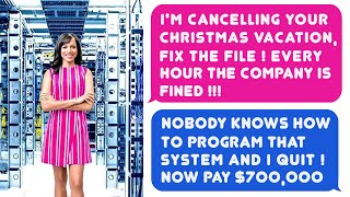 Thumbnail for HR & Boss Forgot Who I Am & CANCELS my Christmas Vacation! I Was The Only Patent Holder of API. r/PR | Slash Start