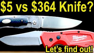 Thumbnail for Best Knife (Ep 2)?  CRKT, Gerber, Leatherman, Fallkniven, Victorinox, Kershaw, DeWalt, Milwaukee | Project Farm