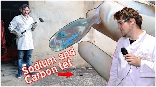 Thumbnail for Mixing Sodium and Chlorinated Solvents is Real Bad (Carbon Tetrachloride and Sodium) | Explosions&Fire