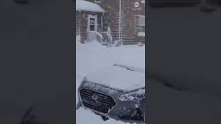Thumbnail for Major snowfall as travelers head home | ABC News
