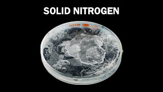 Thumbnail for Freezing liquid nitrogen solid | NileRed 2