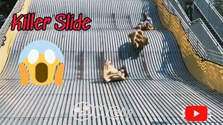 Thumbnail for Giant Slide at Belle Isle Park😱 #subscribe #detroit #belleisle #giantslide | Andre Doing It