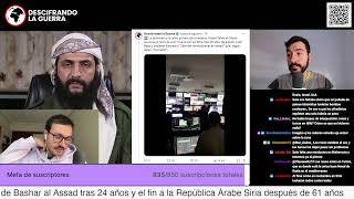 Thumbnail for ‼️ MUY URGENTE. HA CAÍDO AL ASAD. LOS ISLAMISTAS TOMAN DAMASCO | Descifrando la Guerra