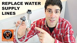 Thumbnail for Replace Old Bathroom Water Supply Lines (Without Leaks!) -- by Home Repair Tutor | Home Repair Tutor