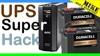 Thumbnail for SUPER UPS Battery Hack- Mikes Inventions | Mikes Inventions