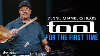 Thumbnail for Dennis Chambers Hears TOOL For The First Time | Drumeo