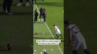 Thumbnail for Cam Little was practicing from 75-yards 🤯 #camlittle #kicker #jaguars #nfl #football | NFL on FOX