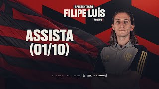 Thumbnail for Apresentação Filipe Luís - AO VIVO - 01/10 | Flamengo TV