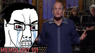 Thumbnail for The Media Is Seething After Woody Harrelson Drops Truth Bombs About Big Pharma During SNL Monologue | Memology 101