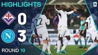Thumbnail for FIORENTINA-NAPOLI 0-3 | HIGHLIGHTS | Napoli storm to victory | Serie A 2024/25 | Serie A