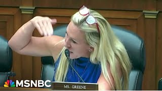 Thumbnail for 'Don't come for me.' Rep. Jasmine Crockett to Marjorie Taylor Greene | MS NOW