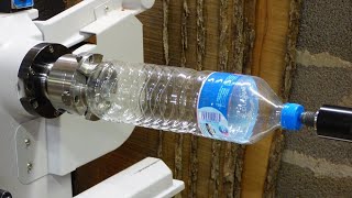 Thumbnail for Woodturning - The Water Bottle - Awesome idea to re-use Plastic
