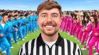 Thumbnail for 100 Boys Vs 100 Girls For $500,000 | MrBeast