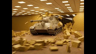 Thumbnail for Tank in the backrooms (found footgae) | Chugayt