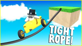 Thumbnail for I Made An Incredibly Technical Tight Rope Track! | Dapper