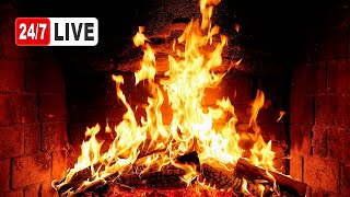 Thumbnail for 🔥 FIREPLACE 4K (LIVE 24/7). Fire Background with Crackling Fire Sounds. Cozy Fireplace | FOBOS PLANET