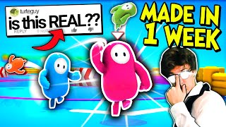 Thumbnail for I Made Fall Guys in 1 Week... and Tricked Them to Think it's Real! | Dani