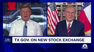 Thumbnail for Texas Gov. Greg Abbott on new stock exchange: A place for companies whose only agenda is capitalism | CNBC Television