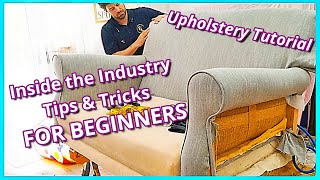 Thumbnail for DIY HOW TO UPHOLSTER A COUCH | STEP BY STEP HOW TO REUPHOLSTER A SOFA | FaceliftInteriors