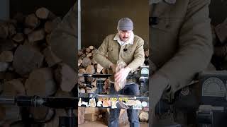 Thumbnail for Turning Oak Wood into Cookies (and a Serving Platter) #shorts #wood #woodworking | justinthetrees