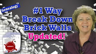 Thumbnail for #1 Way to Break Down Brick Walls: Updated (2020) | Genealogy TV