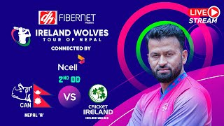 Thumbnail for Nepal A vs Ireland Wolves 2nd OD | DishHome Fibernet Ireland Wolves Tour Nepal Connected by Ncell | Cricket Association of Nepal (CAN)