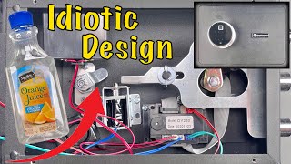 Thumbnail for [1533] Fingerprint Safe Opened w/ Juice Carton!!! (Costway) | LockPickingLawyer