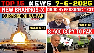 Thumbnail for Indian Defence Updates : New Brahmos-X Surprise,Hypersonic Missile Test,Astra Mk3 Test,HQ-19 to PAK