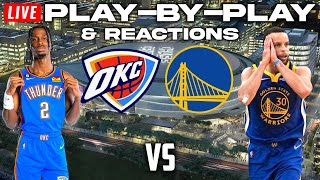Thumbnail for Oklahoma City Thunder vs Golden State Warriors | Live Play-By-Play & Reactions | The Sports Fury
