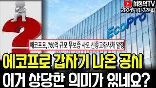 Thumbnail for #에코프로교환사채 어떤 의미인지 알려드립니다 / MSCI 후보군 찜해볼까 / 숨고르기 장세 속 엔비디아는 사상 최고치 | 서정덕TV