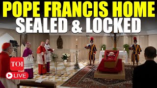 Thumbnail for Pope Francis Funeral LIVE | Apostolic Palace Sealed, Cardinals Hold Key Meeting As World Mourns | Times Of India