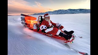 Thumbnail for Santa Clause and his rocket sleigh! | CrazyRocketman