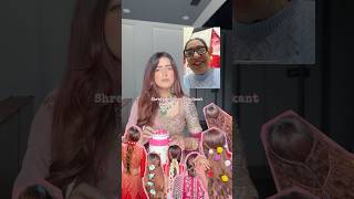 Thumbnail for Le aa apni mummy ka favourite clip aur bana do yeh hair accessories 🤓 #diyhairaccessories #bridal | Shreya Siddharth Arora