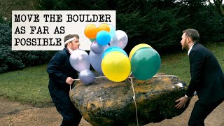Thumbnail for Move The Boulder As Far Away As Possible | Full Task | Taskmaster